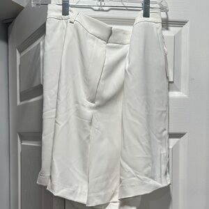 Rachel Zoe Classic White Shorts
